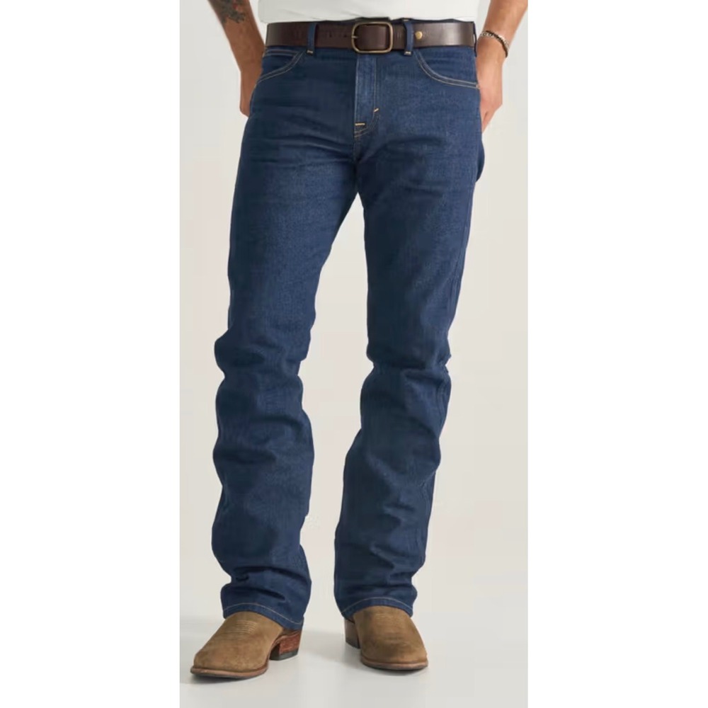Tecovas Austin Relaxed Fit Jeans Mens 30x30 Dark Wash Blue Denim Western Bootcut